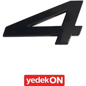 Resim Kapı Yazısı Actros Mp4 ( 4 ) Siyah - A9608173514 