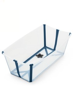 Resim Stokke Flexibath Küvet V2 - Transparent Blue 