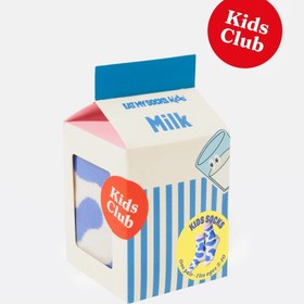 Resim Eat My Socks Blue Milk Çocuk Çorap 