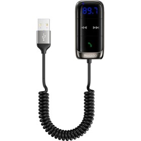 Resim Yesido Araç Içi Esnek Uzayan USB Kablo Çıkışlı Bluetooth Bt 5.0 LED Ekranlı Müzik ve Telefon Konuşma Sağlayıcı Fm Transmitter 