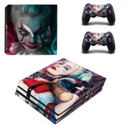 Resim cosy home gift Joker Harley Quinn Playstation 4 Pro Full Sticker Kaplama 