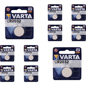 Resim Varta 10 Adet Varta CR2032 3V Lityum Pil 