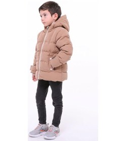 Resim Benitto Kids Erkek Bebek Çocuk Mont 51283 Kahve 