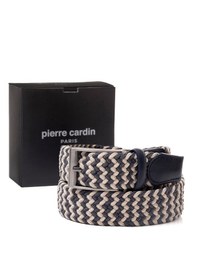 Resim Pierre Cardin Multi Renk Örgü Erkek Kemer En 3,5 Cm Pc-1745 Kobalt - Ebru 