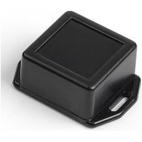 Resim Elektronik Proje Kutusu (Ölçüleri: 35X35X20.3Mm) - Siyah - Duvar 