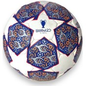 Resim Futbol Topu El Dikişli Lacivert 