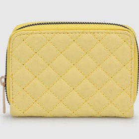 Resim Sarı Kadın Cüzdan 