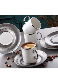 Resim Gönül Gnl4004 Porselen Kahve Fincan Takımı 6 Lı 