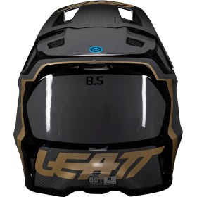 Resim Leatt Moto 8.5 V25 Enduro Motosiklet Kaskı + Velocity 5.5 Gözlük Siyah XL 