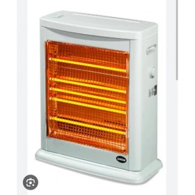 Resim Şamdan 3009 Buharlı Termostatlı Quartz Elektrikli Soba Isıtıcı 