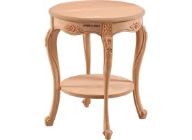 Resim Mobilya Baba Hemşin Papatya Fiskos Cilasız Ham Ahşap 