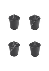 Resim Gürçayhirdavat Yatak Baza Ayağı 6Cm Plastik M10 Diş (4 Adet) 