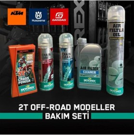 Resim Motorex 2T OFF ROAD MODELLER BAKIM SETİ KTM HUSQ GASGAS 