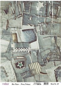 Resim Pirinç Dekopaj Kağıdı Model 481 Karışık 