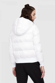 Resim Armani Exchange Armani Kadın Şişme Mont Beyaz 