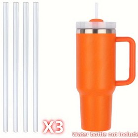 Resim 40Oz ve 30Oz seyahat bardakları için uygun 12 adet değiştirilebilir çubuk paketi, S Kupası aksesuarlarıyla uyumlu yeniden kullanılabilir PE çubuklar. S 40Oz araba kupa çubukları, izole bardaklar ve seyahat bardakları için mevcuttur, 12 veya 24'lü poşetler halinde paketlenmiştir. 