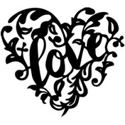 Resim Genel Markalar Byr002 Yapraklı Love Sticker Oto Motor Laptop Duvar Folyo Sticker 50X40 Cm [Efsngrck] 