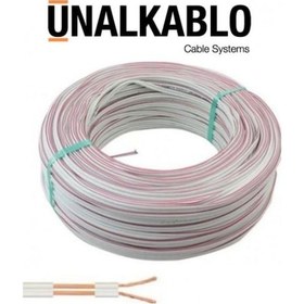 Resim 100 Mt Ünal 2X0.75 Mm Tam Kesit Tam Bakır Kordon 