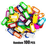 Resim Snapbuy Renkli Plastik Anahtar Etiketleri - Anahtar Tanımlayıcı, Bagaj Aksesuarı Whıte 