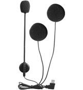 Resim Suofeng Motorsiklet Kaskı Bluetooth 5.0 Mikrofonu - Ejeas V7/v4plus/v6pro+ Uyumlu Type-c Kulaklık Aksesuarı 