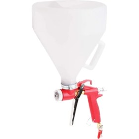 Resim Vıktec Plastik Depolu Fasarit Boya Tabancası 4mm - 6mm - 8mm Meme Ölçülü 