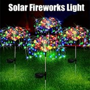 Resim FACHOI 420 LED 8 Modlu 300 LED Tai Havai Fişek Işıkları 200 LED Su Geçirmez IP65 Bahçe Veranda Koridor Parti Düğün Dekorasyonu ve Fotoğrafçılık Arka Planı İçin Mükemmel Dış Mekan Güneş Enerjili Aydınlatma | Sıcak/Beyaz/Çok Renkli 