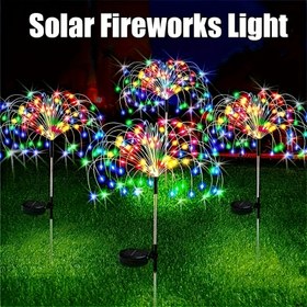 Resim FACHOI 420 LED 8 Modlu 300 LED Tai Havai Fişek Işıkları 200 LED Su Geçirmez IP65 Bahçe Veranda Koridor Parti Düğün Dekorasyonu ve Fotoğrafçılık Arka Planı İçin Mükemmel Dış Mekan Güneş Enerjili Aydınlatma | Sıcak/Beyaz/Çok Renkli 