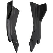 Resim Araba Evrensel Arka Köşe Kapağı Arka Tampon Koruyucu Köşe Arka Dudak Arka Kürek Siyah 