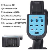 Resim Geekyou 1/12 Mn-d90 Rc Tırmanma Arabası İçin 2.4g 2ch Plastik Kumanda Ve Alıcı Seti - Dıy Parça 
