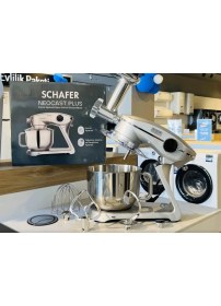 Resim Schafer Neocast Plus Kıyma Aparatlı Dijital Döküm Stand Mikser 6l-Gümüş 