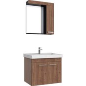 Resim Note Banyo Dolabı Alt Modül + Üst Modül 65 cm Everest 