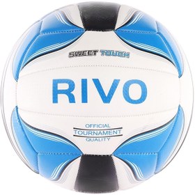 Resim Delta Mavi Rivo Dikişli 5 Numara Voleybol Topu 5 Numara 