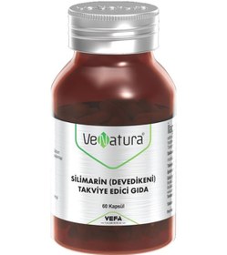 Resim Venatura Silimarin Takviye Edici Gıda 60 Kapsül 