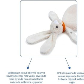 Resim Babyjem Emzik Askılı Tavşan Uyku Arkadaşı Taş 