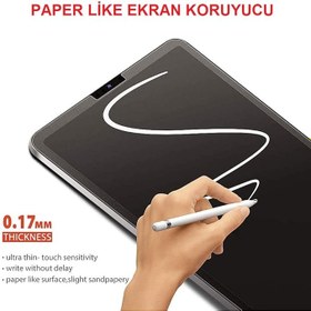 Resim Xiaomi Redmi Pad Pro/Poco Pad ile uyumlu Paper Like Mat Ekran Koruyucu Şeffaf 
