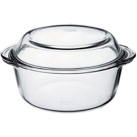 Resim Paşabahçe 59013 Yuvarlak Kapaklı Tencere Borcam 3 L 