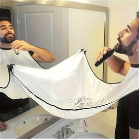 Resim Günlük hayat için dayanıklı ve pratik erkek sakal tıraş önlüğü, saç kesme ve şekillendirme için 