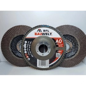 Resim Bauwelt ÇAP115 A040 Flap Disk Zımpara Hıghtech 5li Paket 