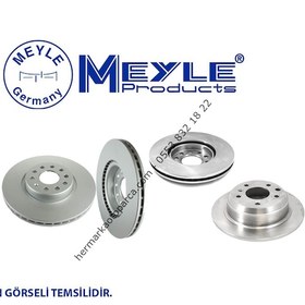 Resim Mercedes Benz Gla X156 Ön Fren Diski Havalı - Sport Paket Meyl 