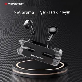Resim Yoyo Monster'ın Yeni Kablosuz Bluetooth Kulaklıkları Spor Kulak Içi E-Spor Oyunlarında Gürültü Önleyici Kulaklıklar (Yurt Dışından) 