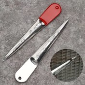 Resim Kırmızı Saplı Paslanmaz Çelik Pry Bar - Dış Mekan, Kendin Yap ve Ev Tamir Görevleri İçin Ergonomik Tasarım, Dayanıklı ve Aşınmaya Dayanıklı, Kendin Yap Aracı | Ergonomik Aracı | Dayanıklı İnşaat, Pry Bar Aracı 