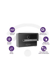 Resim Fonri Wf3-el3-0502-02 Wıfı Kablosuz Akıllı Kapı Zili-123867 