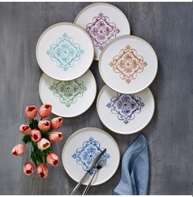 Resim Fecra Miras 6 Parça Pasta Tabağı Seti 