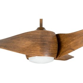 Resim Alsanfan Urla Kahverengi Aydınlatmalı Uzaktan Kumandalı Tavan Vantilatörü 127CM 