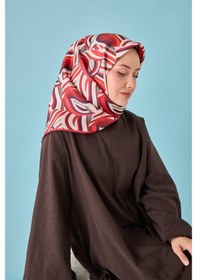 Resim Silk Home Twill İpek Eşarp 11471-16 Kırmızı, Bordo, Antrasit, Beyaz, Koyu Mor 