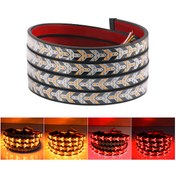 Resim 5 Modlu Ok Model Bagaj Altı Kayar Dönüş Fren Sinyalli Esnek Led 