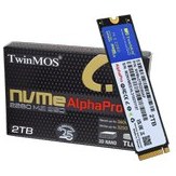 Resim TwinMOS NVMe2TB2280AP, AlphaPro, 2TB, 3600-3250Mb/s, Gen3, NVMe PCIe M.2, SSD, TLC, 3DNAND 