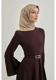Resim Armine Floş Pamuk Eşarp 1 - 95 X 95 / Vizon - 64 Vizon - 64 