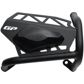 Resim Gp Kompozit Sym Jet 14 Evo 2025 Uyumlu Egzoz Koruma Demiri Siyah 