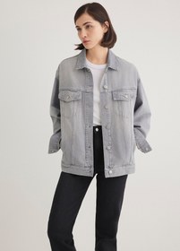 Resim Luna Light Smoke 90s Jean Jacket - Grey / XS 